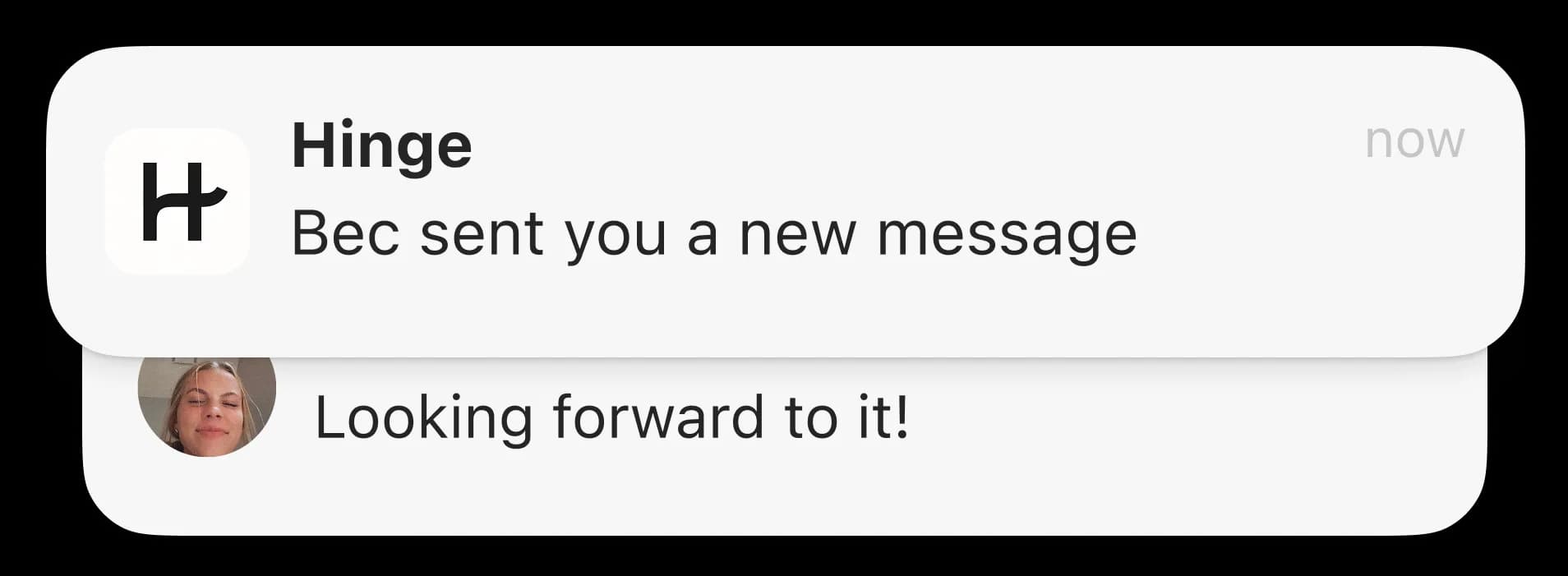 Dating app notification 8