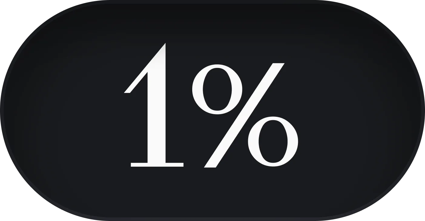 1%